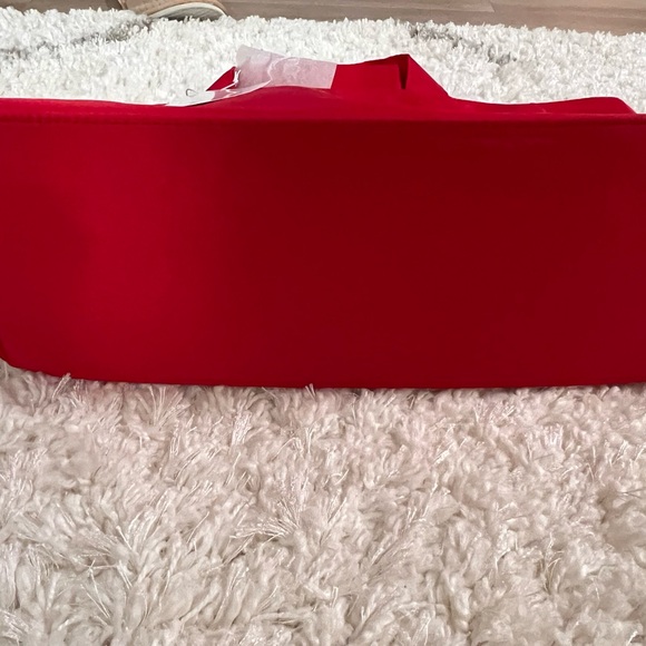 Coach Fragrance Red Tote Bag Travel Handbag Shopper Purse + freebies - Picture 14 of 15